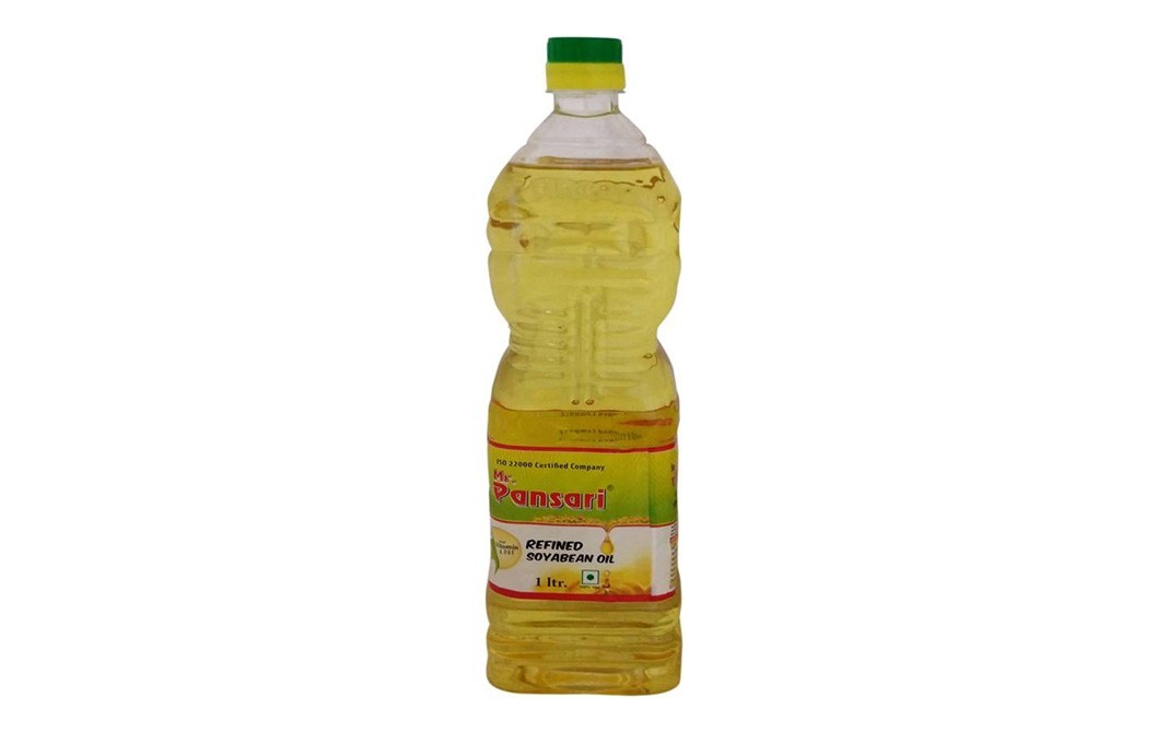 Pansari Refined Soyabean Oil    Plastic Bottle  1 litre